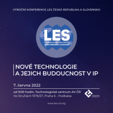 Přesunutá konference LES ČRS se uskuteční 7. 6. 2022